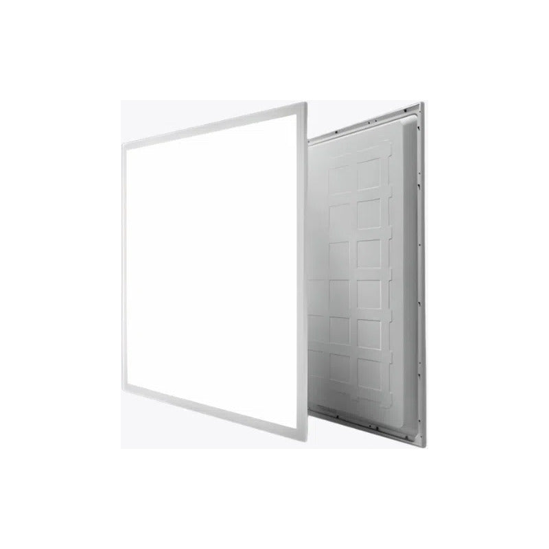 Pack X2 Panel Led Plafón 60x60cm Empotrable Cielo Foco Cuadr Blanco