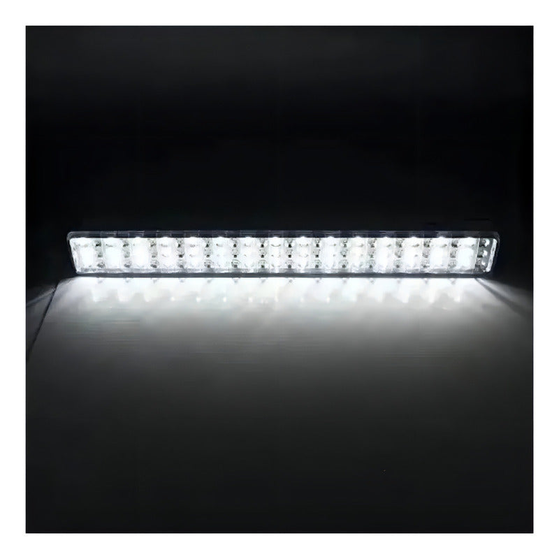 Pack X2 Lámparas Luz Led De Emergencia Recargable 24 Hrs Color Blanco