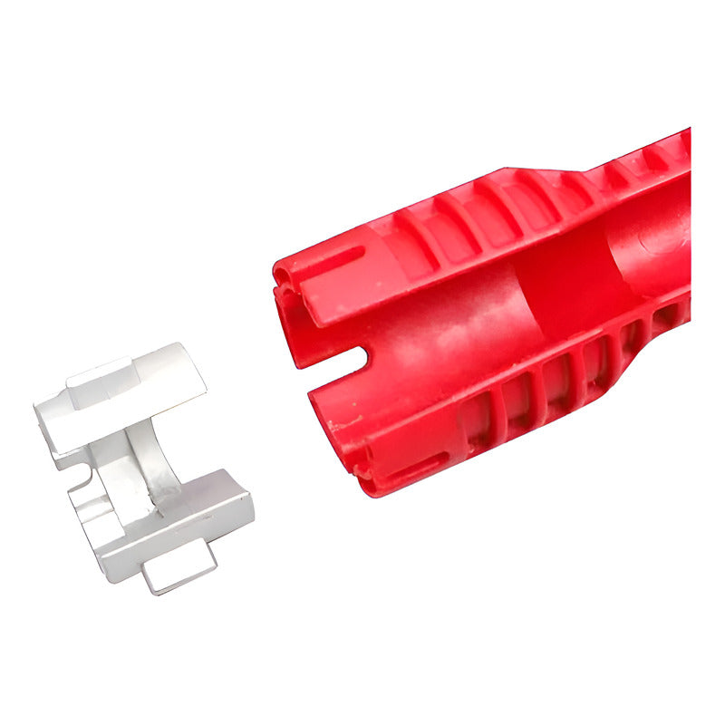 Llave Para Apretar El Tubo Del Fregadero Genérica Color Rojo Estructurada