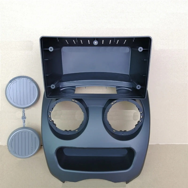 Bisel Radio Adaptador Consola Byd F0 2008 / 2012 9 Pulgadas Negro