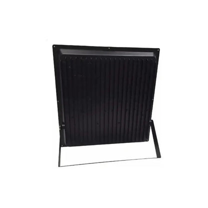 Pack 2 Foco Led 200w Reflector Luz Exterior Cultivo Canchas Negro Fría