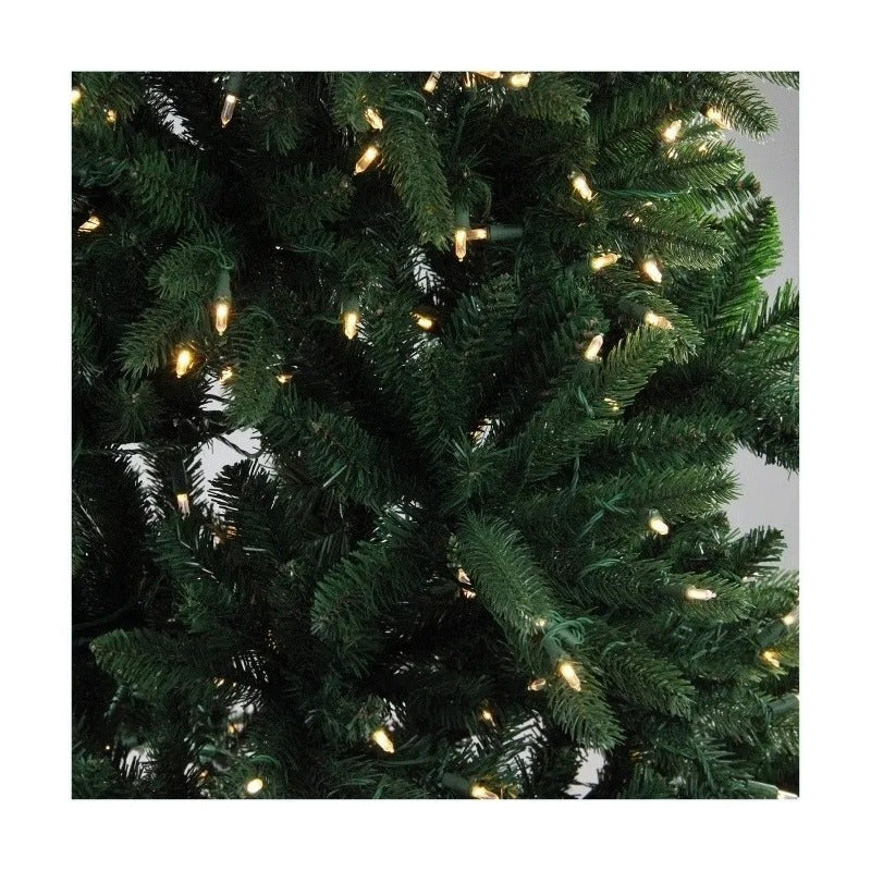 Árbol Navidad Con Base + 6 Luces Led Multicolor, Fria,calida