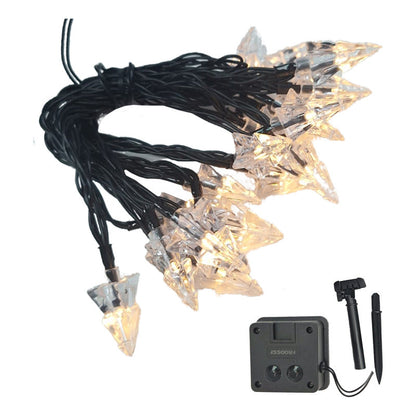 Pack X 2 Luces Solares Navidad Guirnalda  Varios Modelos