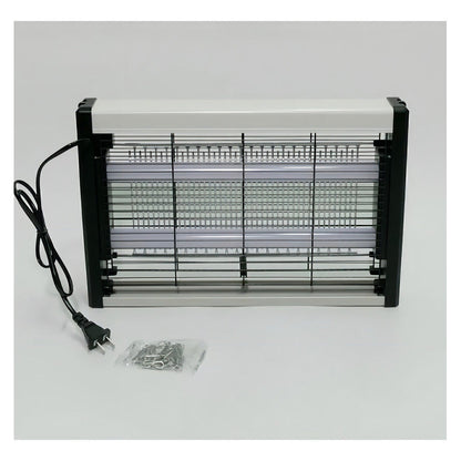 Lampara Luz Uv Mata Mosquito Zancudos Moscas Insectos 15w Negro