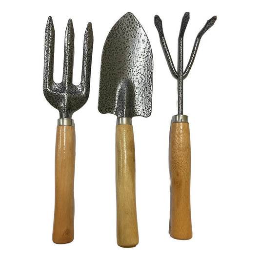 11pzs Herramientas De Jardinería Herramientas De Mano Verde