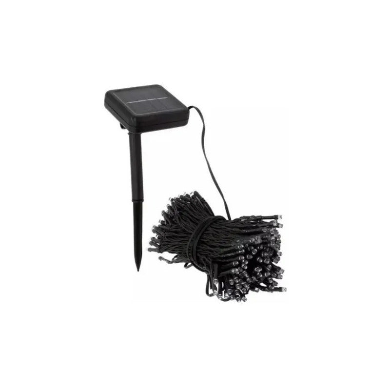 Pack X3 Luces Solares Navidad Guirnalda 10 Metros 100 Led