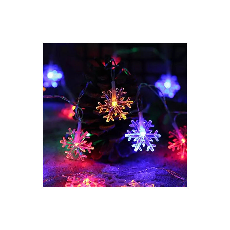 Pack X 2 Luces Solares Navidad Guirnalda  Varios Modelos