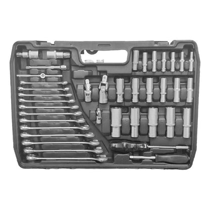 Juego De Dados 216 Piezas Kit De Herramientas + Maletín Negro