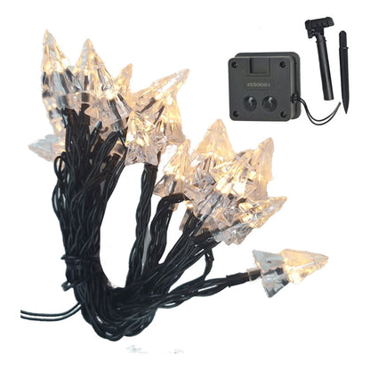 Pack X 2 Luces Solares Navidad Guirnalda  Varios Modelos