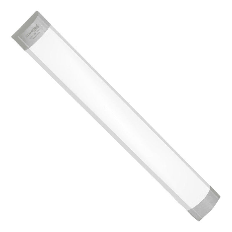 Pack X3 Tubo Luz Luz Blanca Fria 18w Foco 60cm 220v Blanco