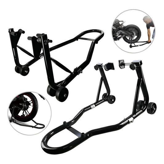 Caballete Para Motos Soporte Elevador Trasero Y Delantero