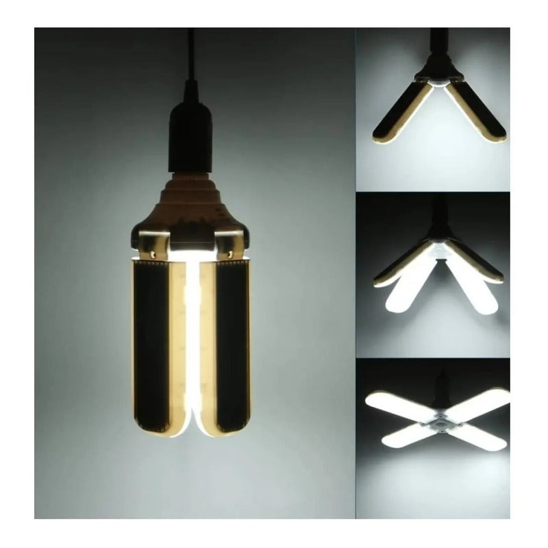 Ampolletas Led 4 Aspas Ángulo Ajustable 60w Ahorradora X4 Blanco Neutro