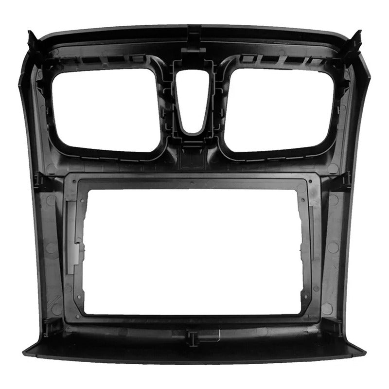 Bisel Adaptador Radio 9 Pulgadas Renault Symbol Sandero 2014 Negro