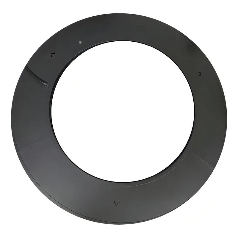 Lámpara Led Colgante Hexágono Abierta Moderna 36w Luz Fría