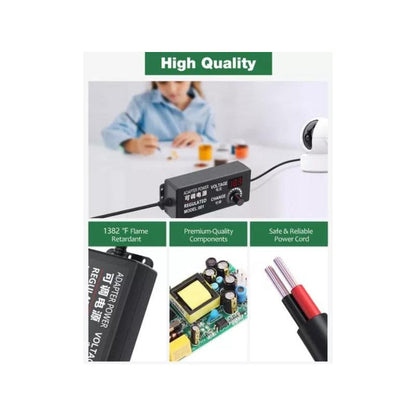 Adaptador De Energia Regulable Ac/dc Telf Notebook Equipos
