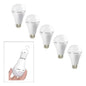 Pack X5 Ampolleta Led E27 Recargable Luz Emergencia Led