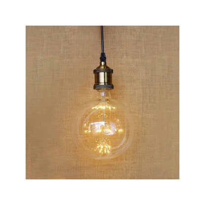 Ampolletas Vintage Ampolleta Led E27 Filamento Globo 4w G80 Luz Cálida