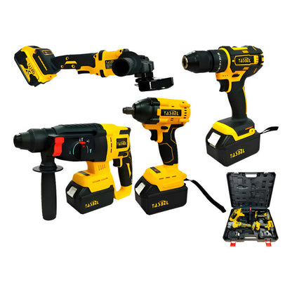 Kit De Herramientas Eléctricas Inalámbricas Maleta