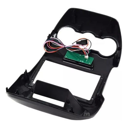 Adaptador Bisel Radio 9pul  Radio Ford Ranger 2011-18 Gris Oscuro