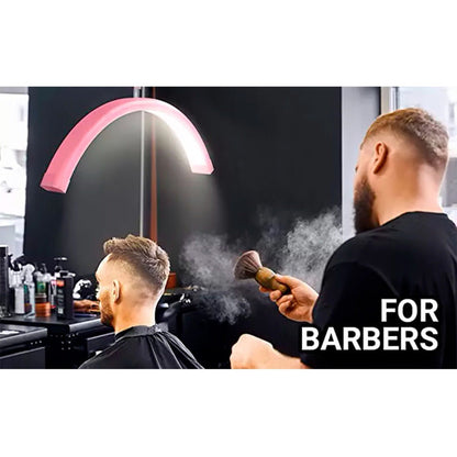 Lampara Led Lashista Manicure Estetica Led Media Luna