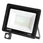 Foco Led Con Sensor De Movimiento 200w Resistente Al Agua Negro Blanco Frío