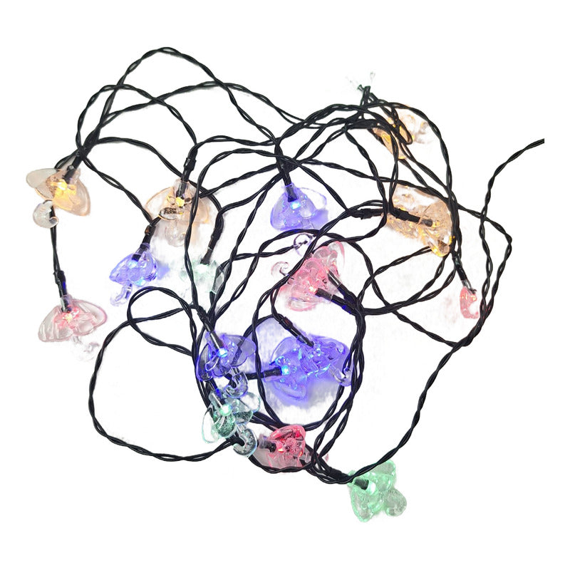 Pack X 2 Luces Solares Navidad Guirnalda  Varios Modelos