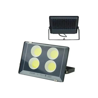Foco Led De 200w Cultivo Proyector Estadios Exterior Ip67 Gris Blanco Frío