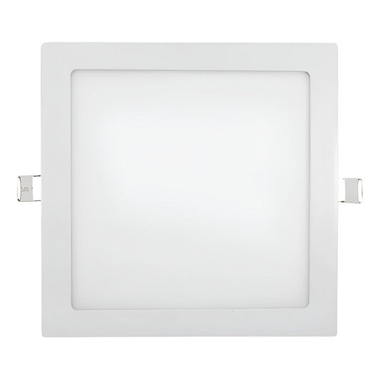 Foco Panel Led 24w Plafón Empotrado Techo Cuadrado 30x30 Cm Blanco Neutro 4000k