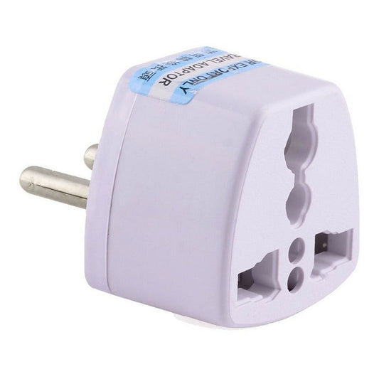 Pack 10 Adaptador Enchufe Americano Europeo A Nacional