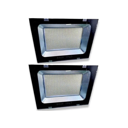 2 Focos Reflector De 800w Bajo Consumo Exterior Canchas