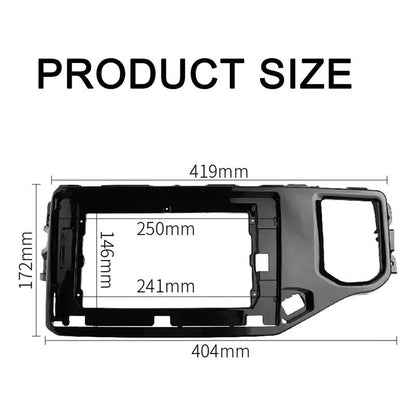 Bisel Adaptador Radio Chery Tiggo 3 De 10.1 Pulgadas 2020 Negro