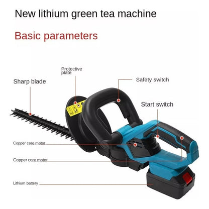 Cortasetos Inalambrico Podadora Pasto Bateria Recargable 20v Naranja Oscuro