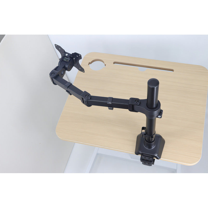 Soporte Pm50 Para Monitor Pantalla Táctil Tv Brazo 17-32 Col Negro