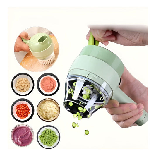 Cortador Eléctrico Multifuncional Trituradora Eléctrica Verde