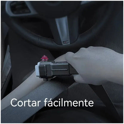 Linterna Solar Táctica Militar Indestructible Martillo Frío Negro