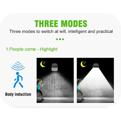 Foco Solar Tipo Camara Seguridad Sensor De Movimiento 77 Led Blanco Fría