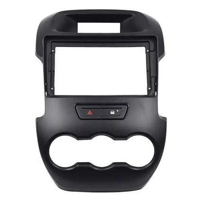 Adaptador Bisel Radio 9pul  Radio Ford Ranger 2011-18 Gris Oscuro