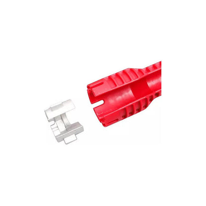 Llave Para Apretar El Tubo Del Grifo Herramienta Fregadero Rojo
