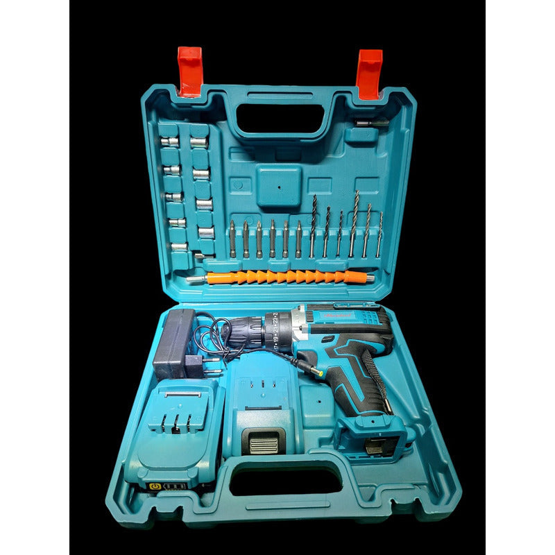 Kit Llave De Impacto Y Taladro Inalambrico Mas Herramientas Agua 220v 50hz