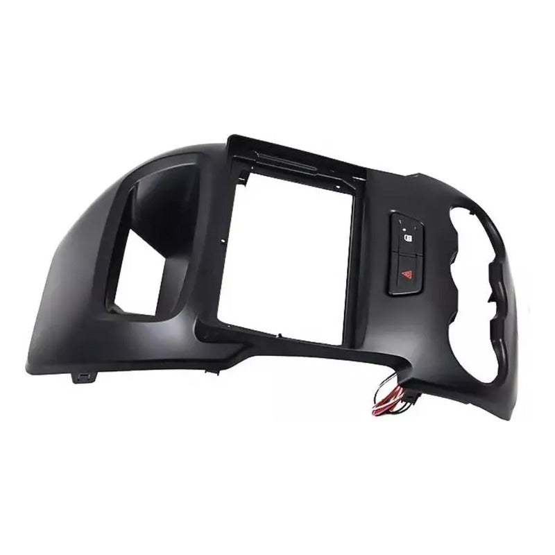 Adaptador Bisel Radio 9pul  Radio Ford Ranger 2011-18 Gris Oscuro