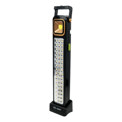 Lampara Solar Foco Luz Emergencia Recargable 48 Led Color Ne Negro