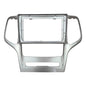 Bisel Adaptador Radio 9 PuLG Jeep Grand Cherokee 2008-2012 Plateado