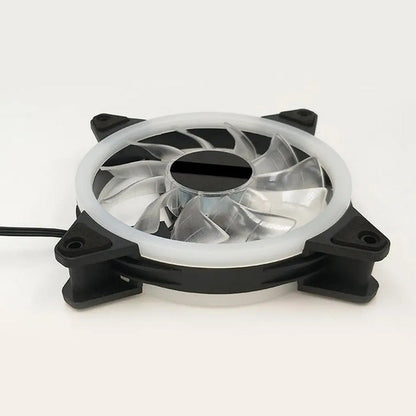 Fan Cooler 120mm Pc Gamer Led Rgb 4 Pin Ide Chasis