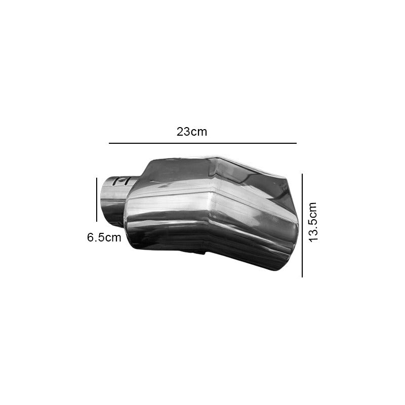 Punta De Escape De Acero Inoxidable Cola De Escape Universal