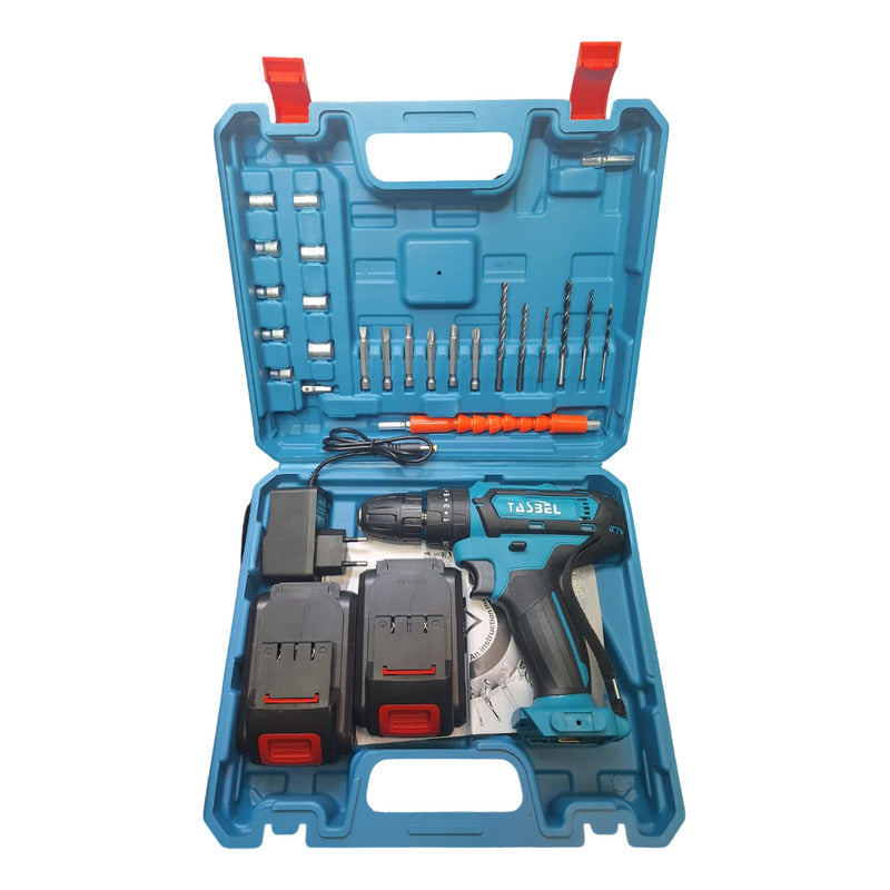 Pack 2 En 1 Taladro + Esmeril Con Maleta