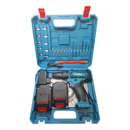 Pack 2 En 1 Taladro + Esmeril Con Maleta