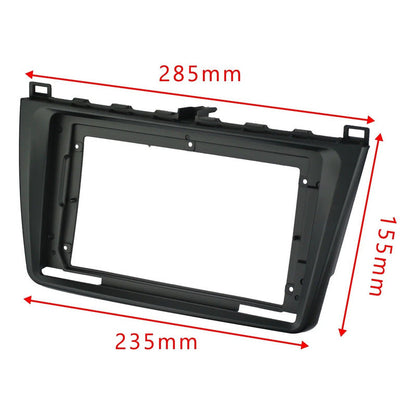 Bisel Adaptador Radio Mazda 6 Android 9 Pulgadas 2009-2013 Negro
