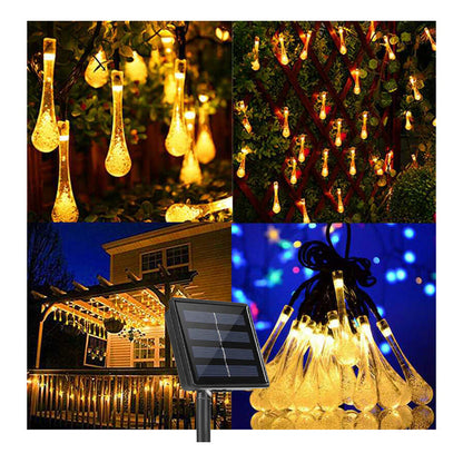 Pack X 2 Luces Solares Navidad Guirnalda  Varios Modelos