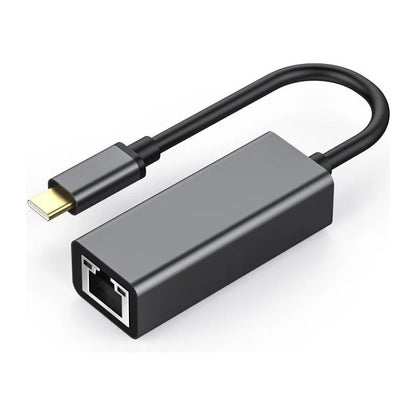 Adaptador Usb C A Rj45 Lan Ethernet Gigabit 10/100/1000mbps