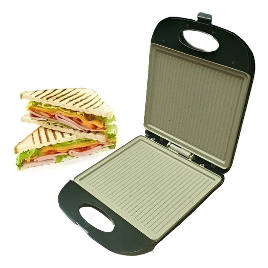 Tostador Eléctrico Grande 2 En 1 Sanguchera Plancha Doble